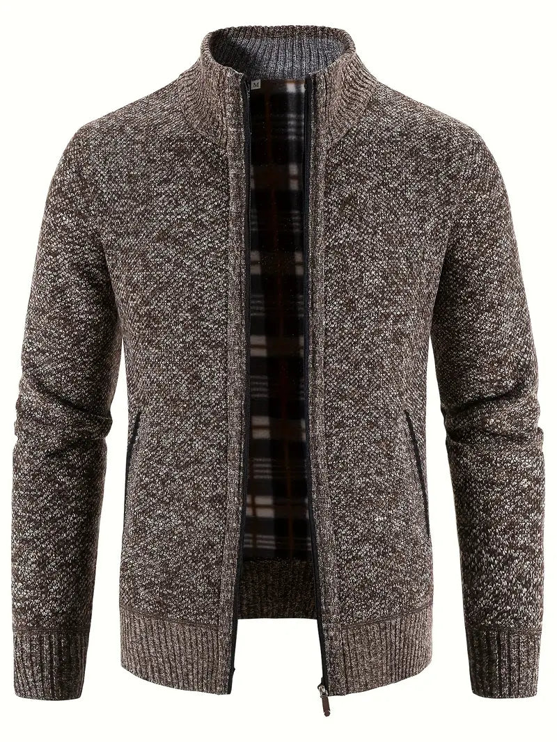 Casaco de malha elegante