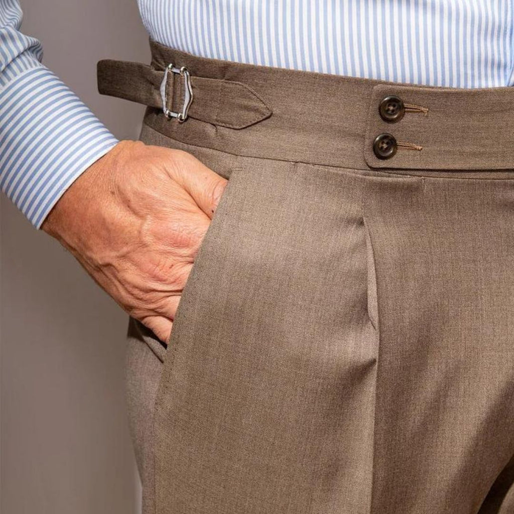 Pantalona de linho Gold Coast