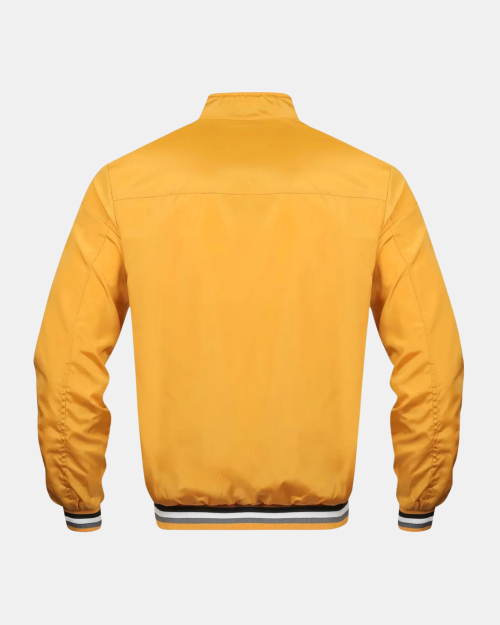 Casaco casual com fecho de correr