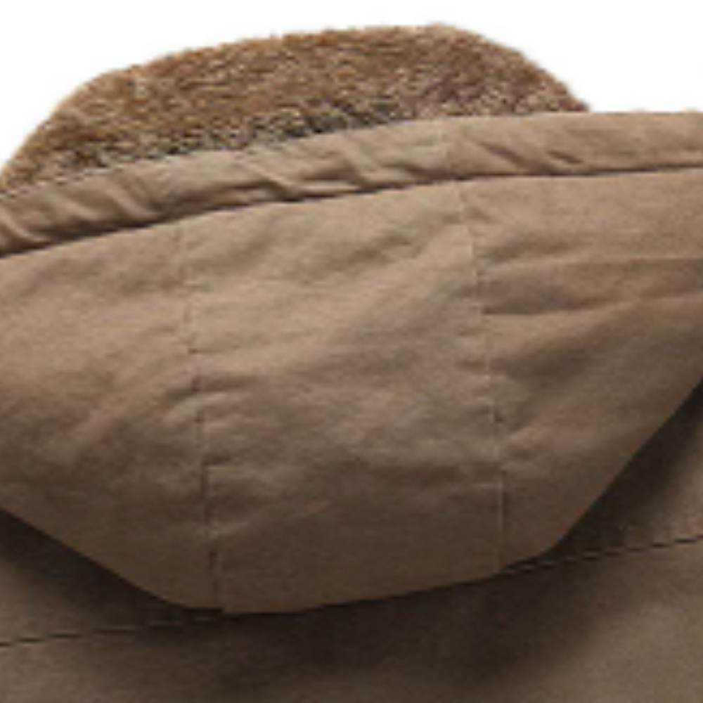 Casaco de inverno elegante e corta-vento