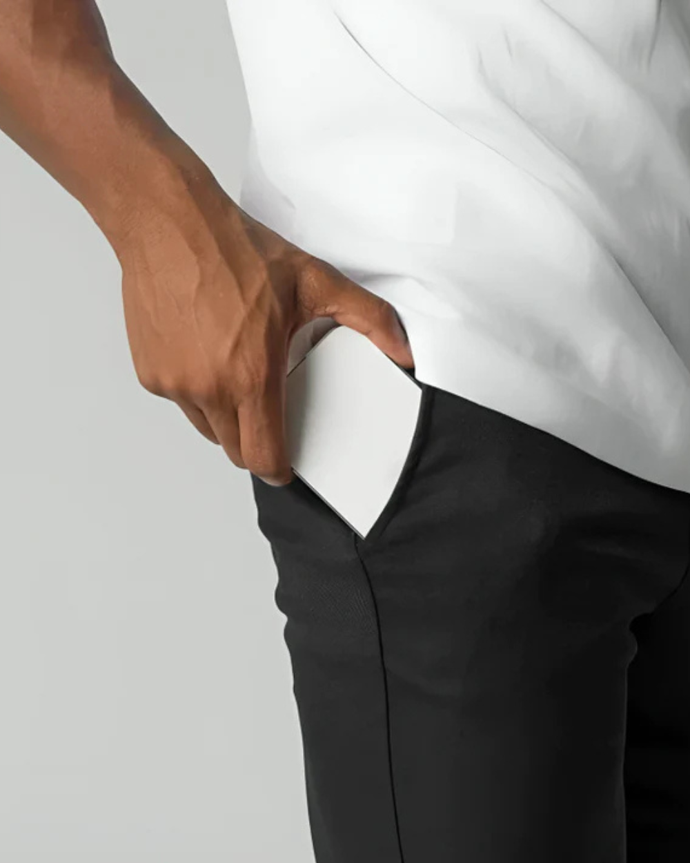 Calças de algodão Elio Stretch