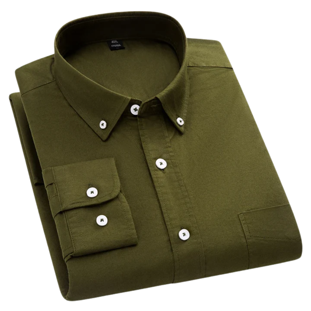 Camisa clássica de algodão