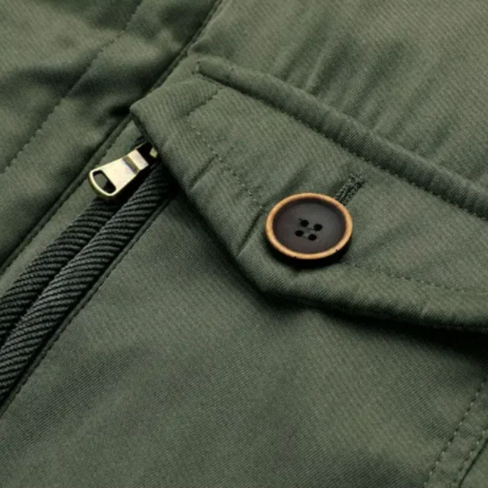 Casaco acolchoado elegante para exterior