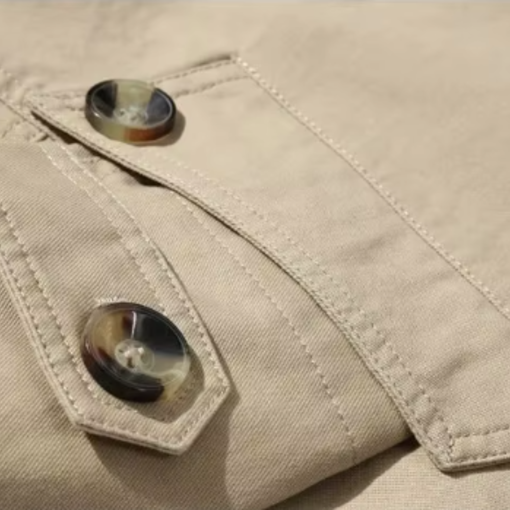 Casaco de algodão à prova de vento