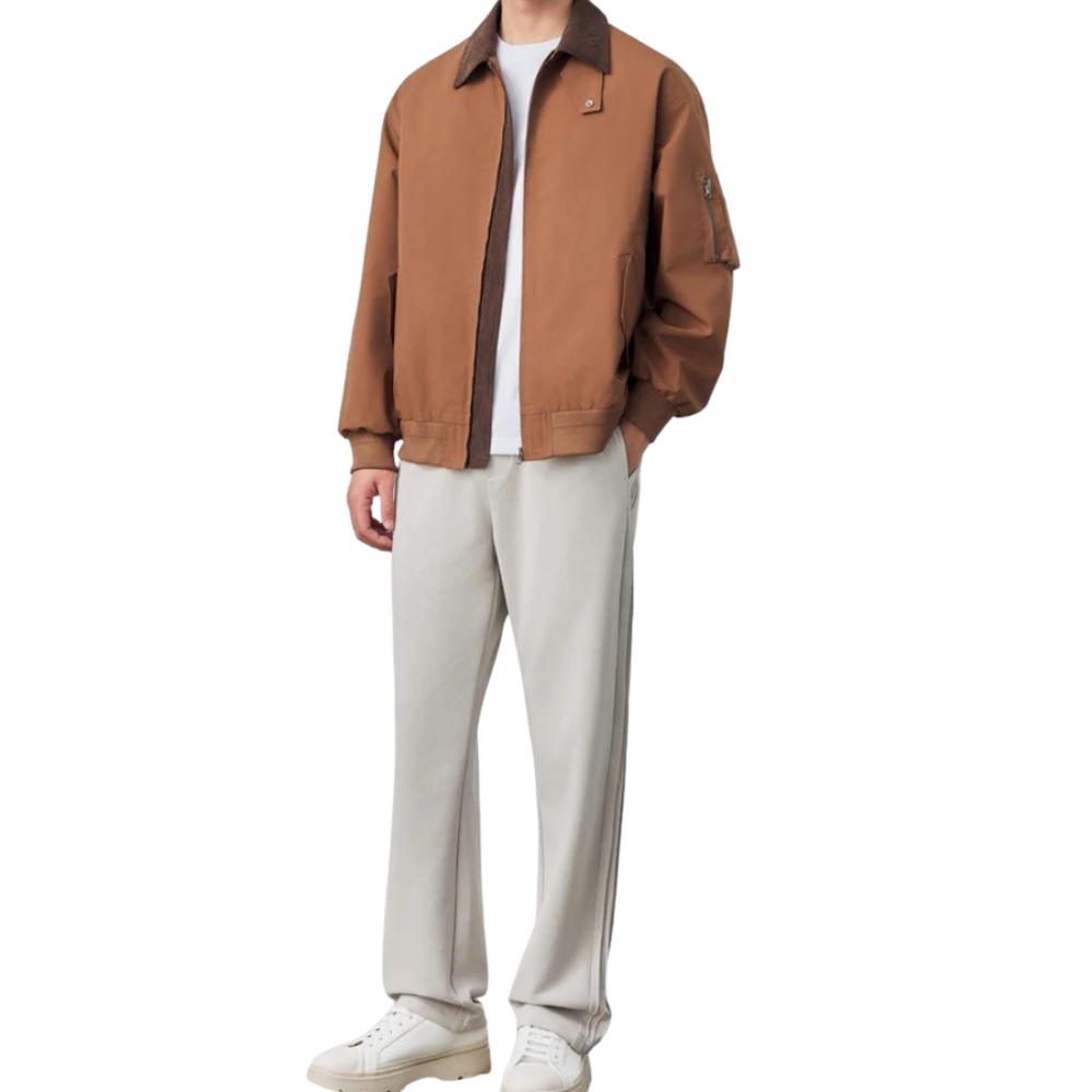 Casaco Harrington elegante