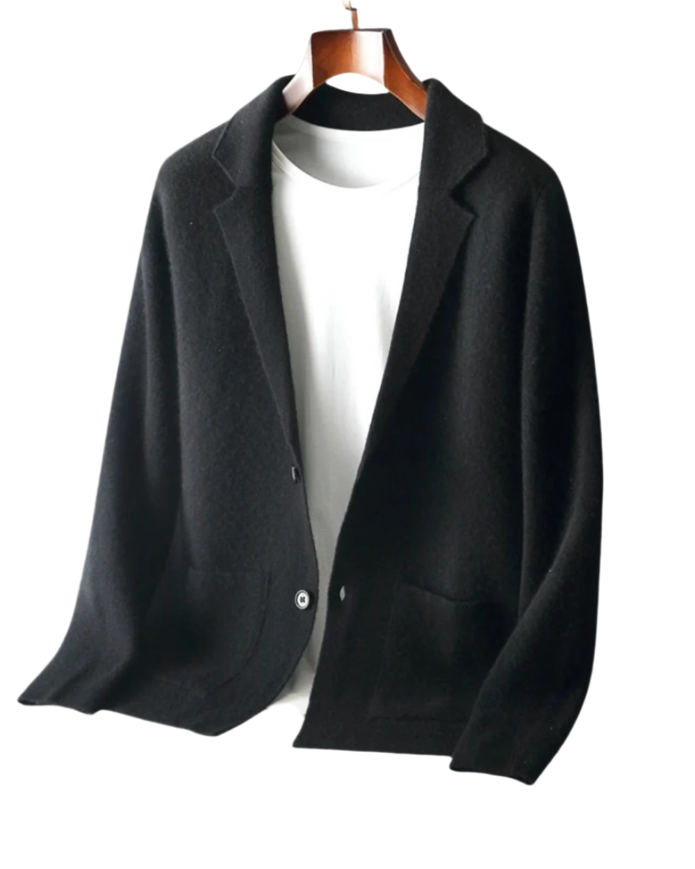 Casaco de caxemira com botões Bacchus