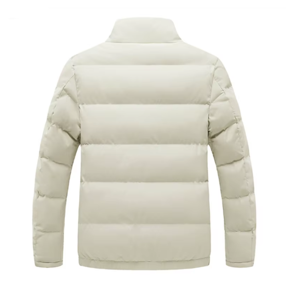 Χειμερινό παλτό με ψηλό γιακά