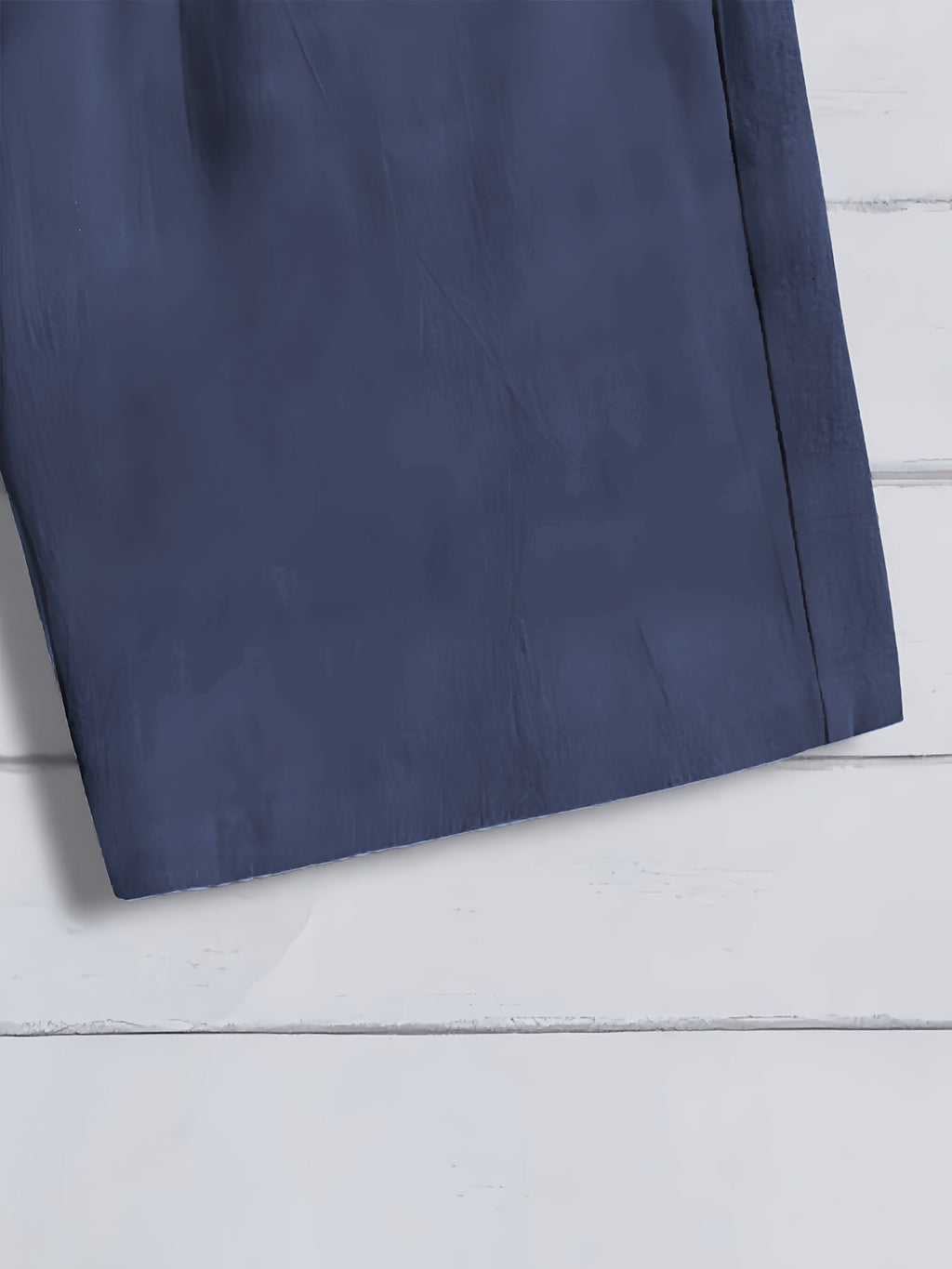 Calções de linho casuais