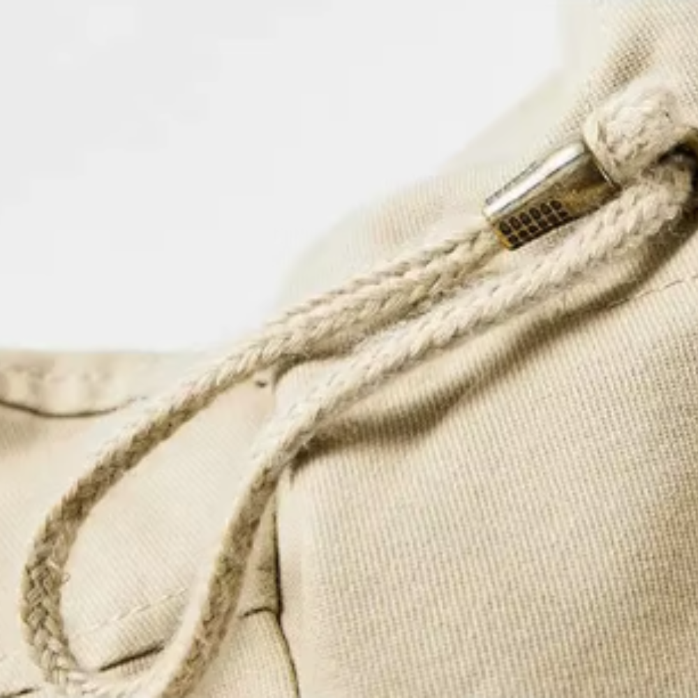 Casaco elegante com vários bolsos