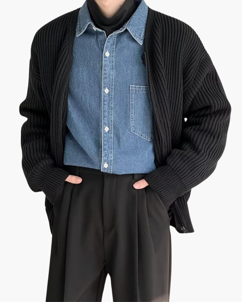 Colete casual para homem