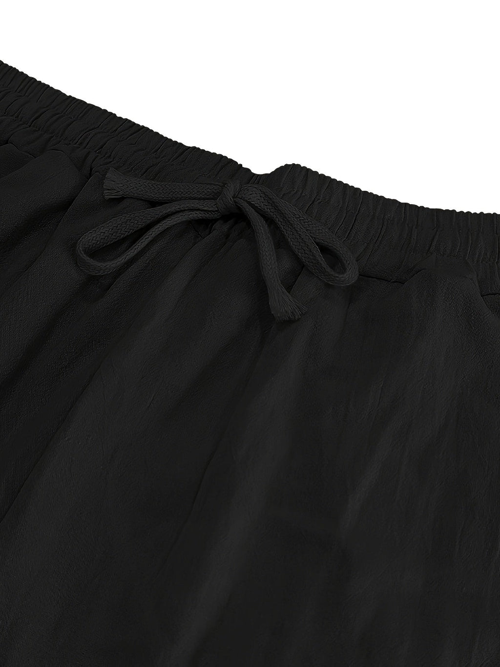 Calças casuais de linho