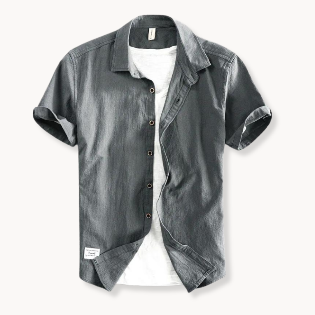 Camisa de verão em linho