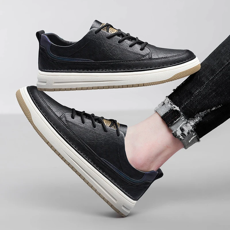 Ténis clássicos em pele