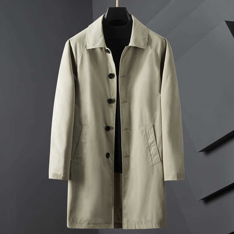 Trench Coat para homem elegante