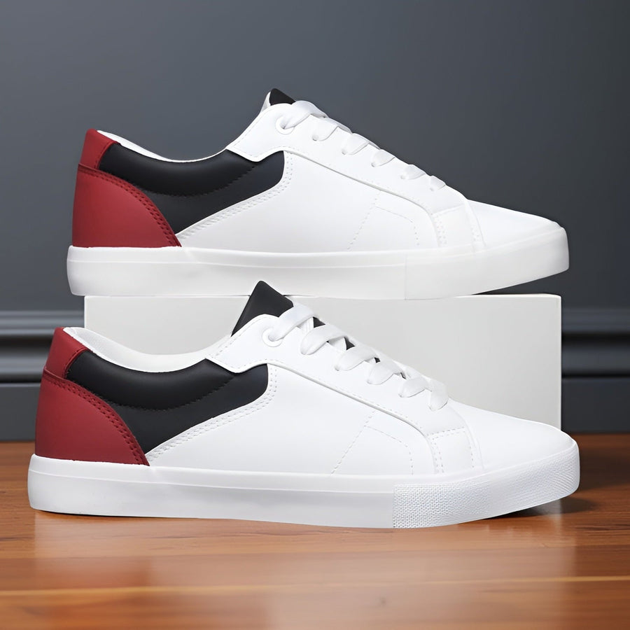 Sapatos casuais de couro