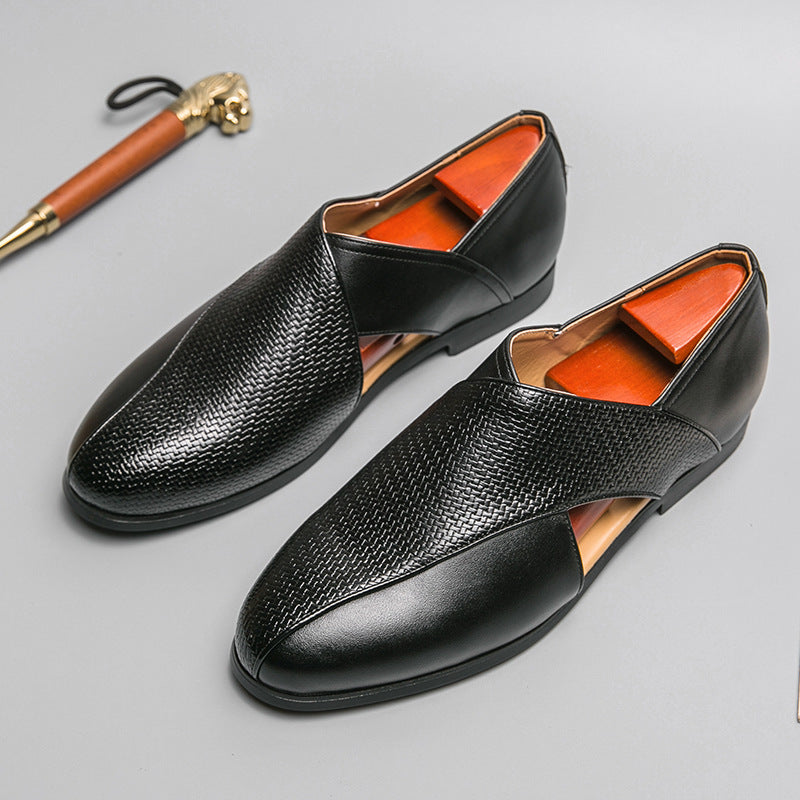 Mocassins de couro vintage