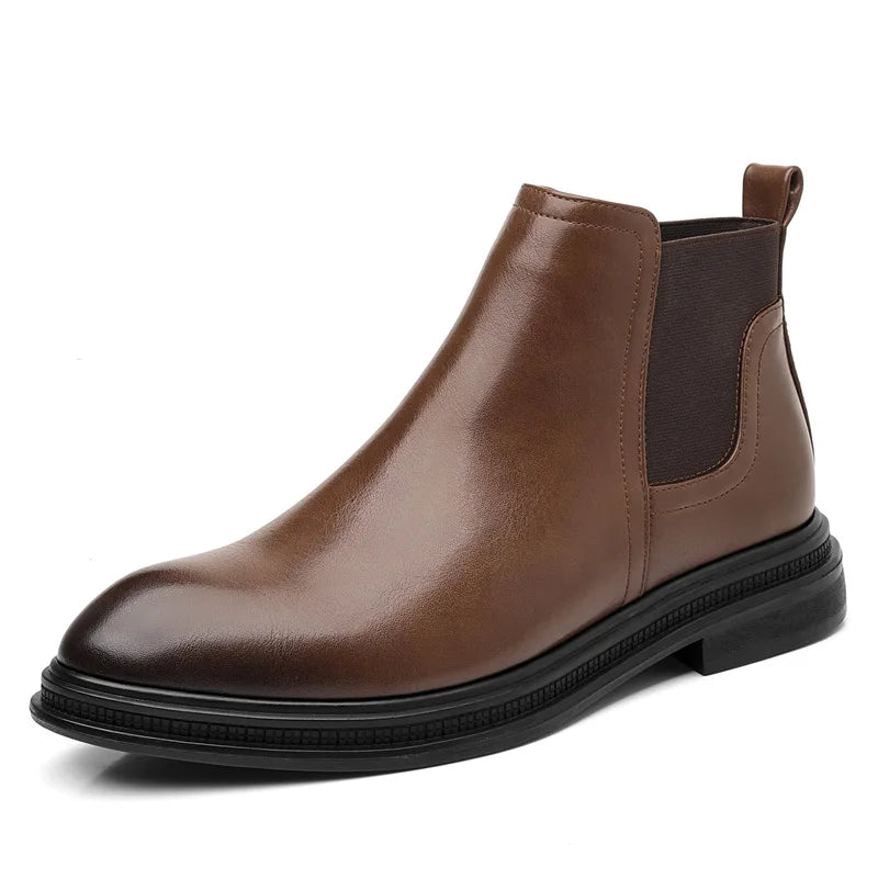 Botas masculinas de couro