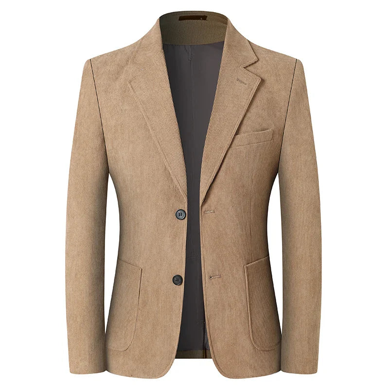 Blazer de bombazina elegante