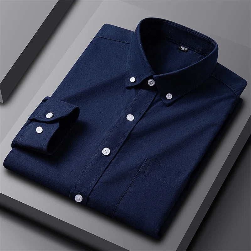 Givalli - Camisa Chic Oxford para homem