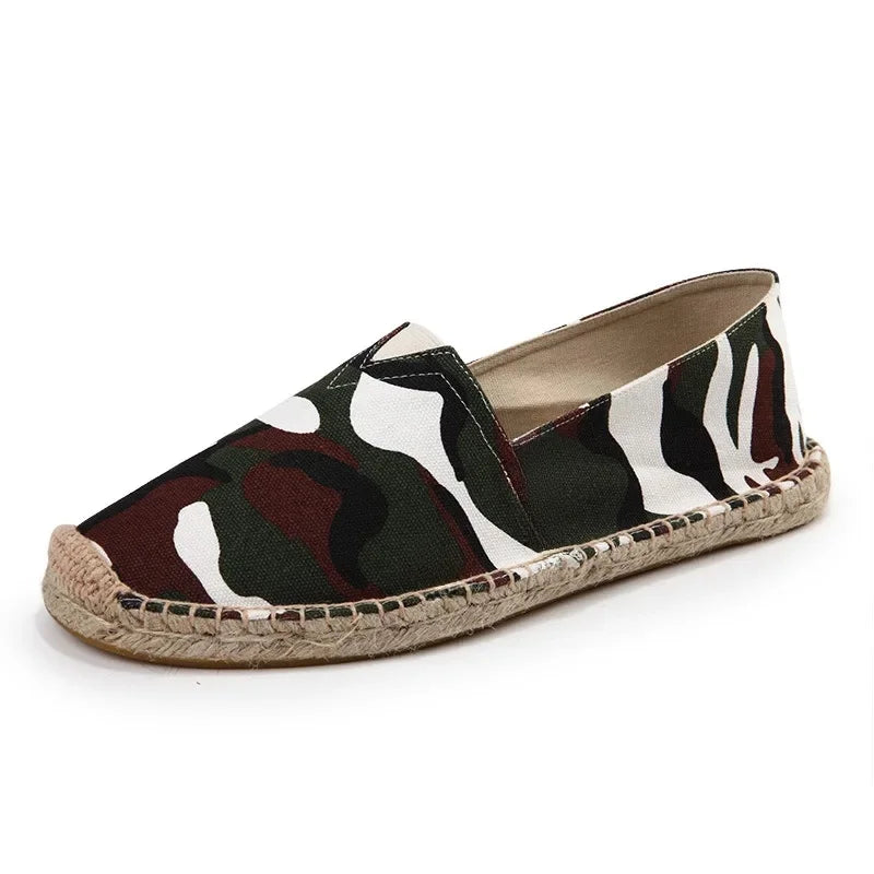 Espadrilles de lona elegantes