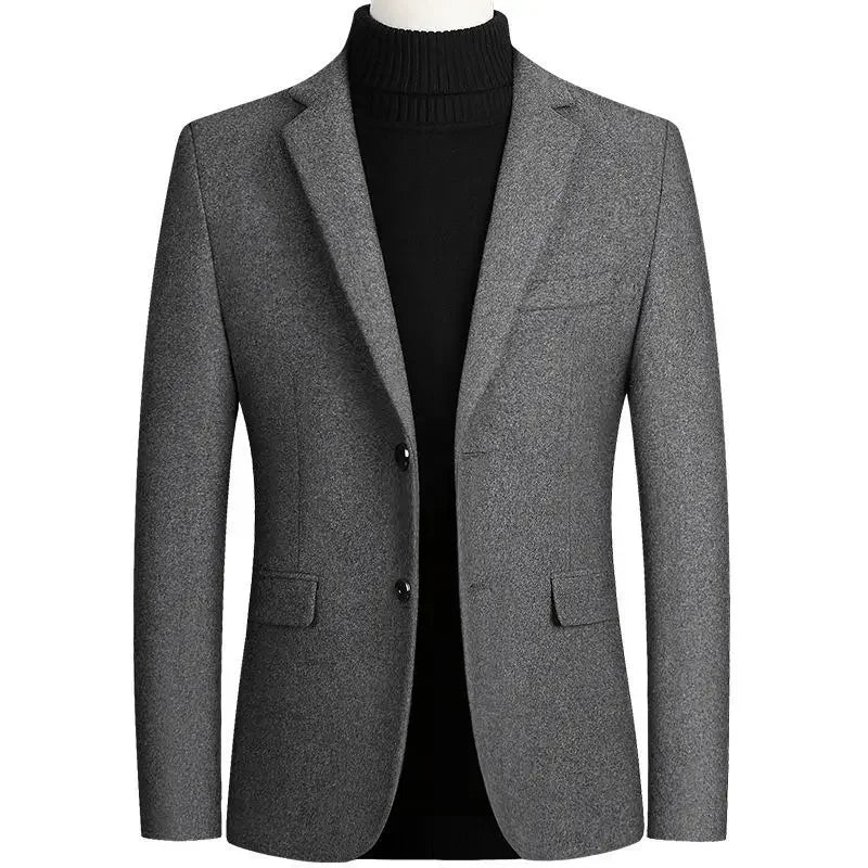 Blazer de lã elegante