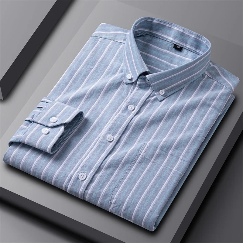 Givalli - Camisa Chic Oxford para homem