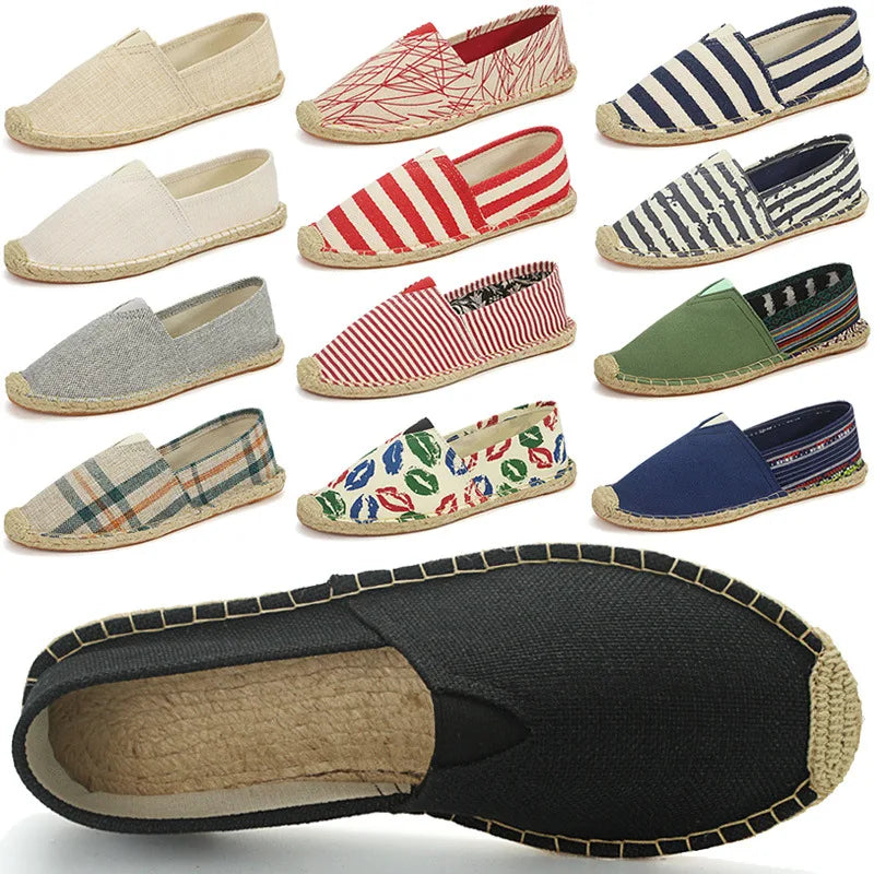 Espadrilles de lona casuais