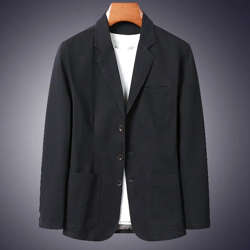Blazer de algodão elegante