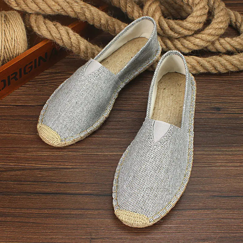 Espadrilles de lona casuais