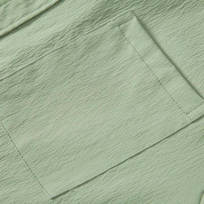 Camisa de verão elegante e respirável