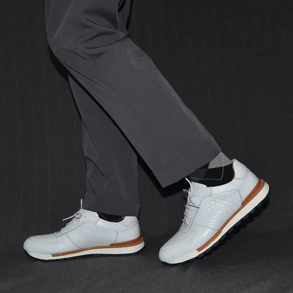 Sapatos de couro elegantes