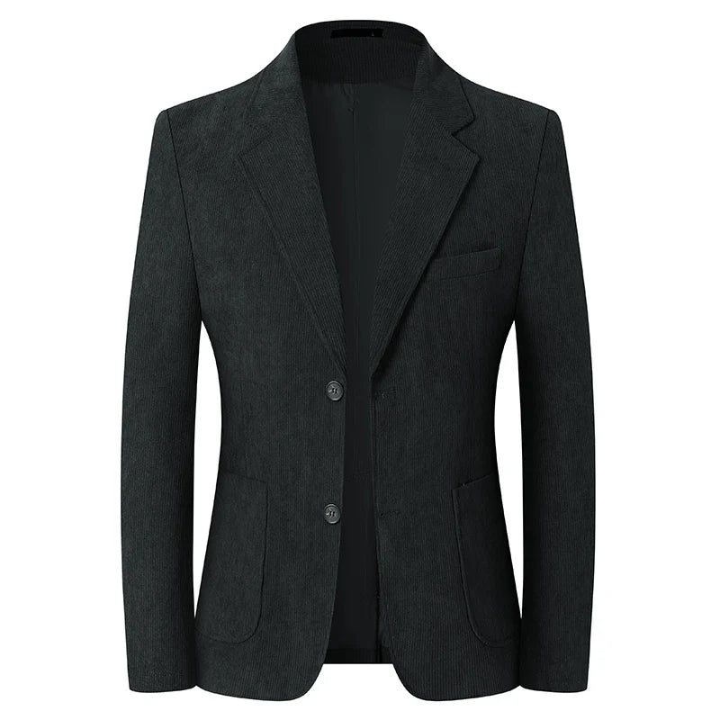 Blazer de bombazina elegante