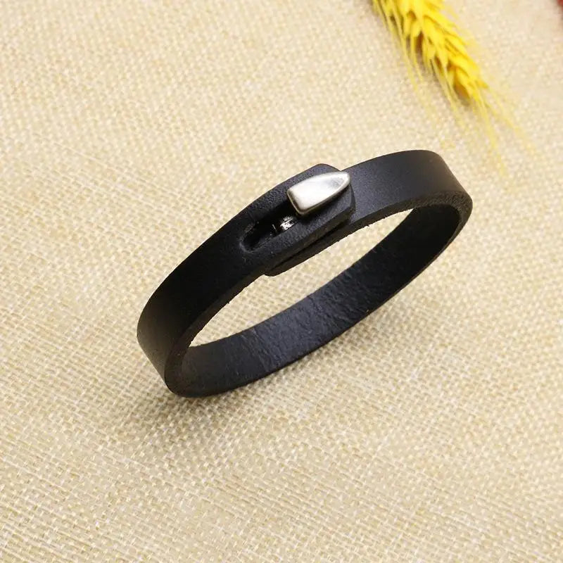 Pulseira de couro para homem