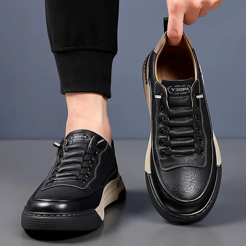 Sapatos de plataforma elegantes