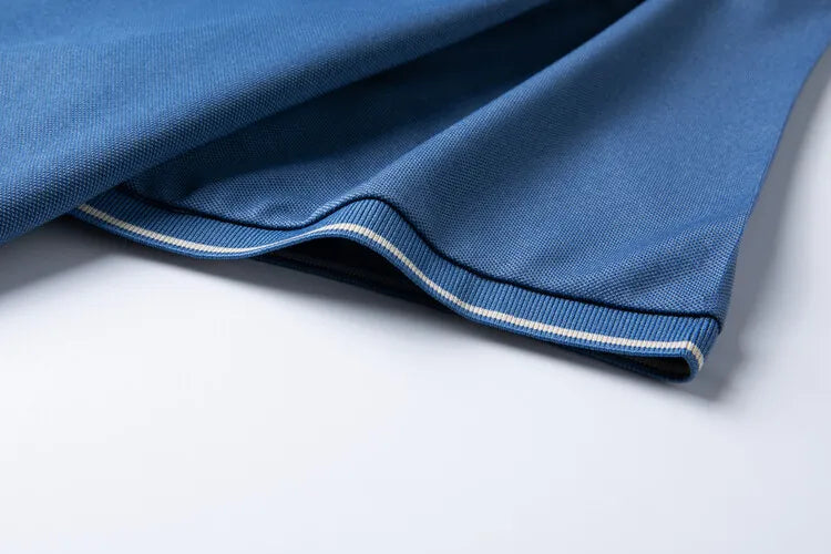 Camisa pólo de algodão