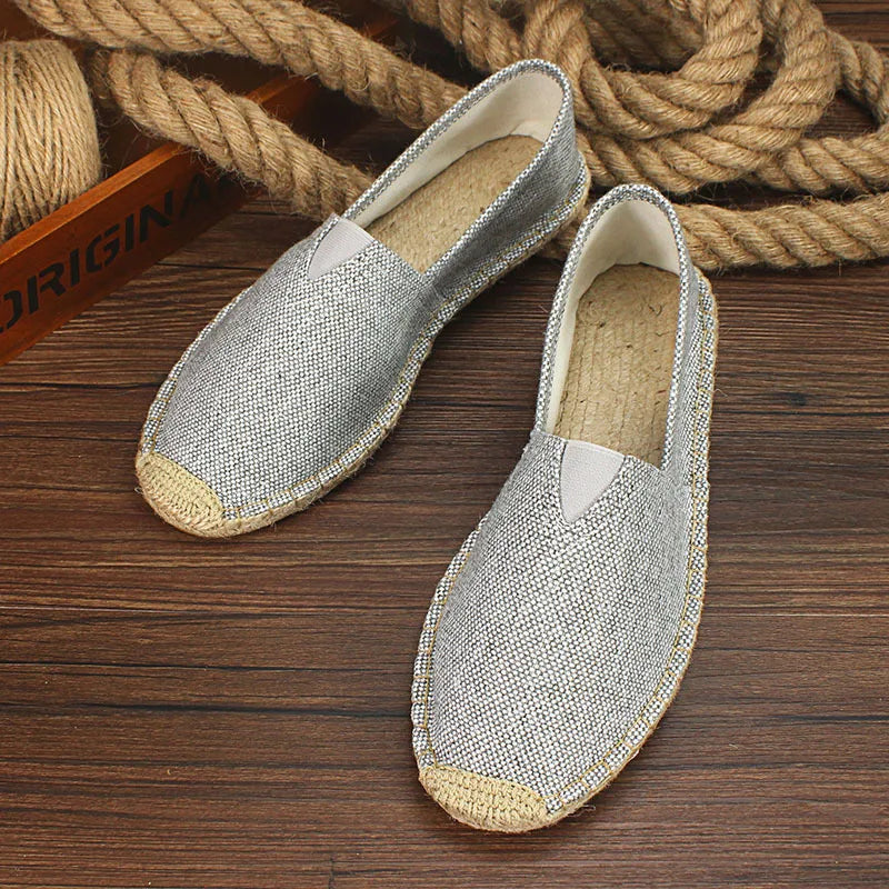 Espadrilles de lona casuais