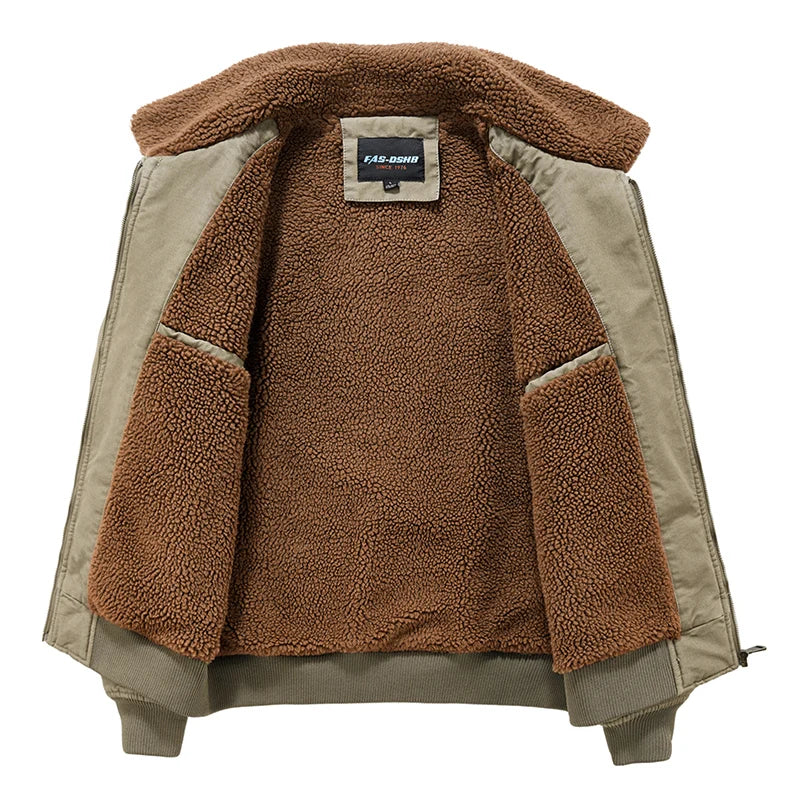 Casaco de bombardeiro elegante Parkas