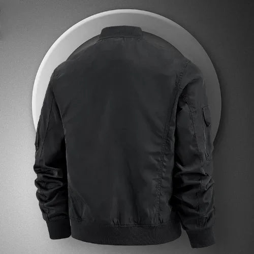 Casaco retro com vários bolsos