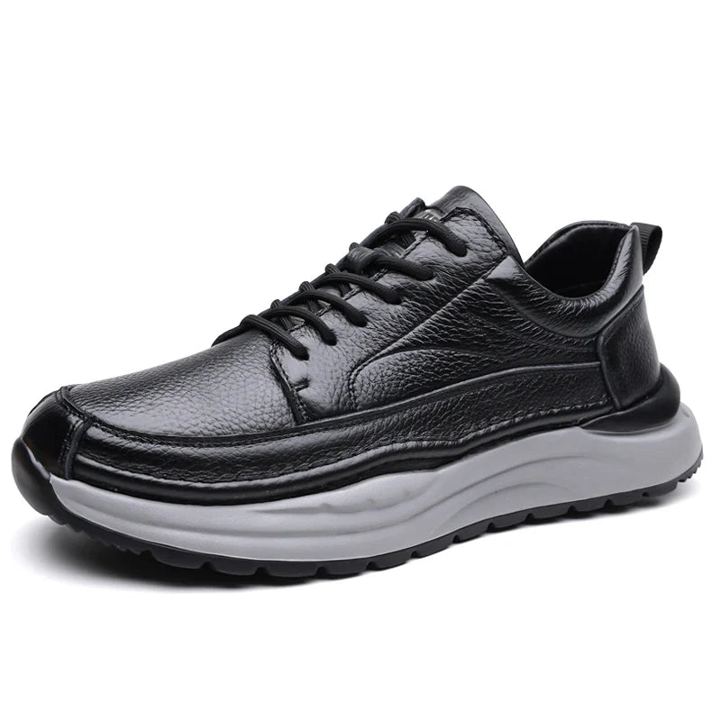 Sapatos de couro clássicos para homem