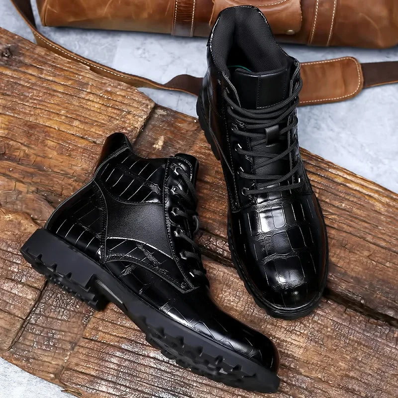 Botas de couro Grayson
