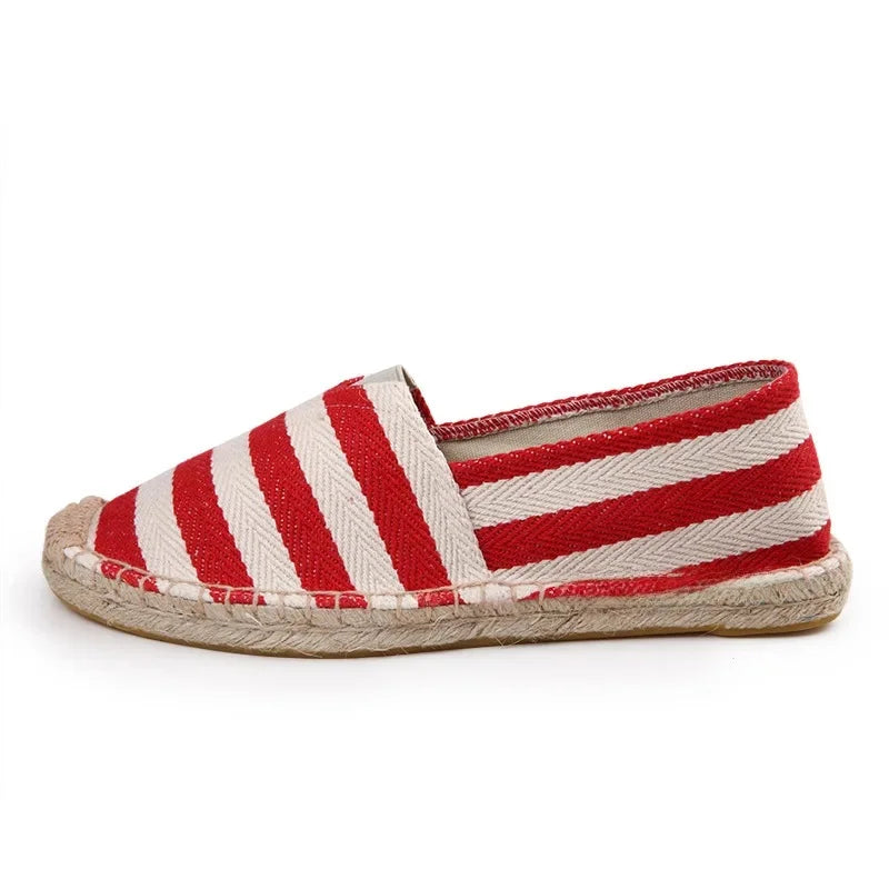 Espadrilles de lona elegantes