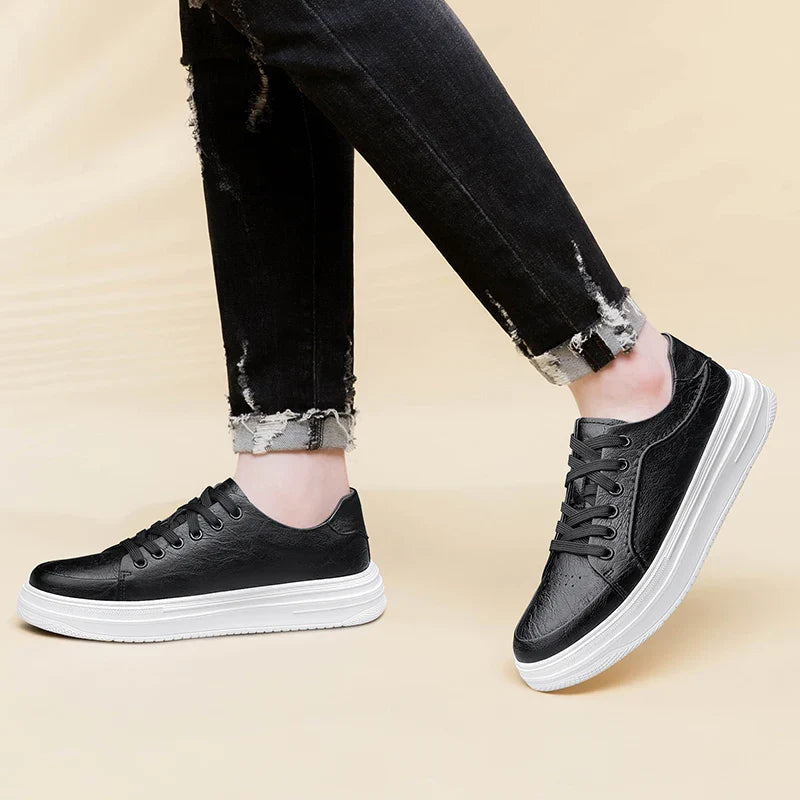 Sapatos de couro para homem