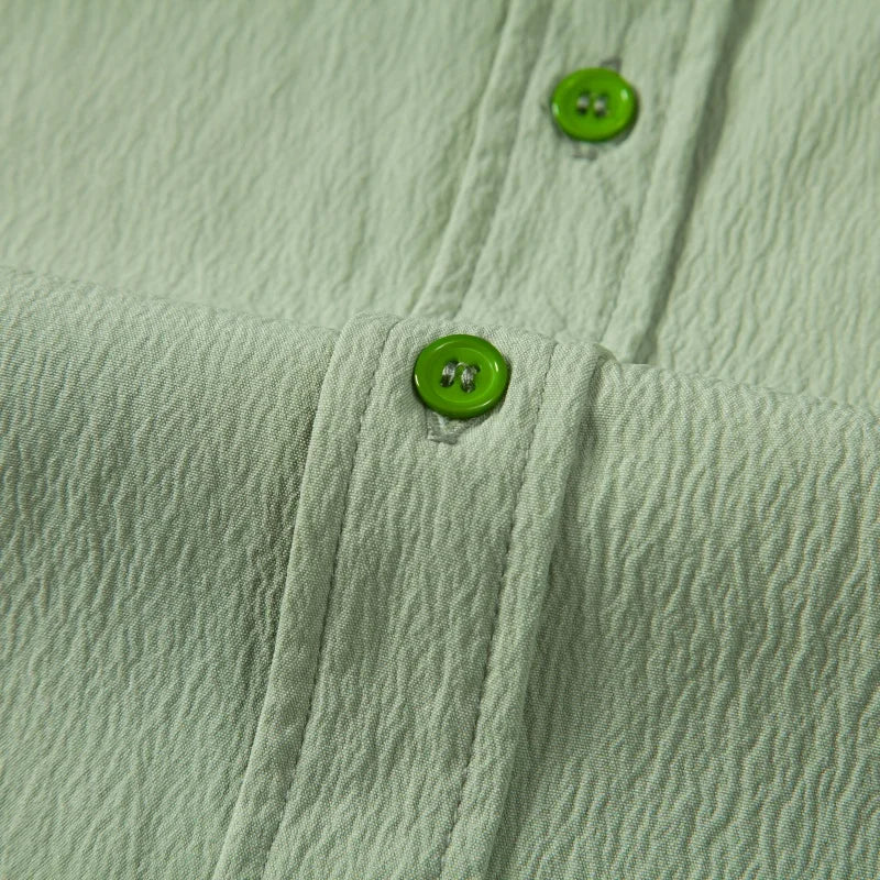 Camisa de verão elegante e respirável