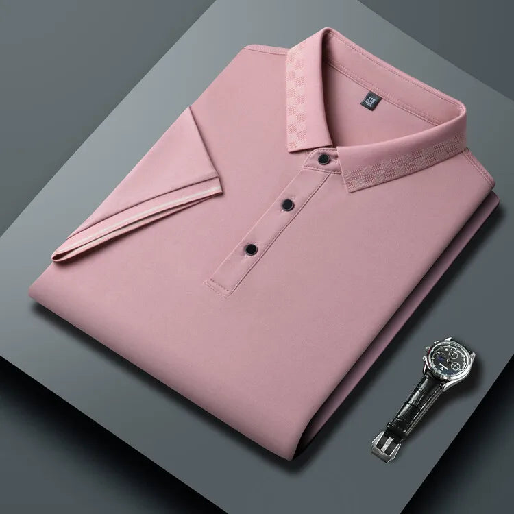 Camisa pólo de algodão