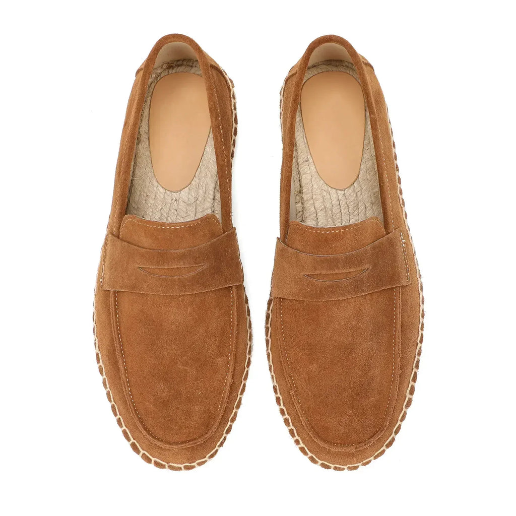 Espadrilles de camurça elegantes
