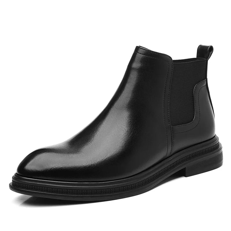 Botas masculinas de couro