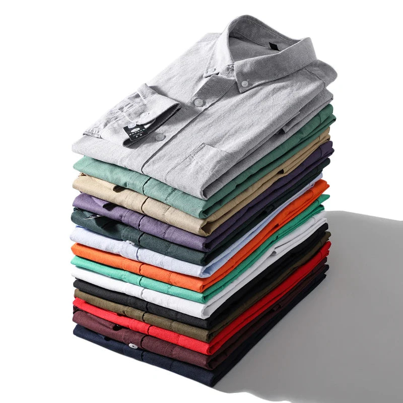 Camisa de algodão para homem