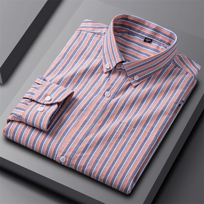 Givalli - Camisa Chic Oxford para homem