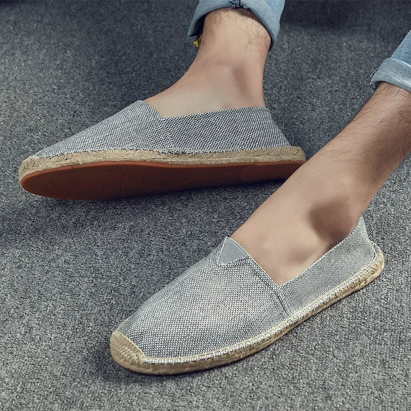 Espadrilles de lona elegantes