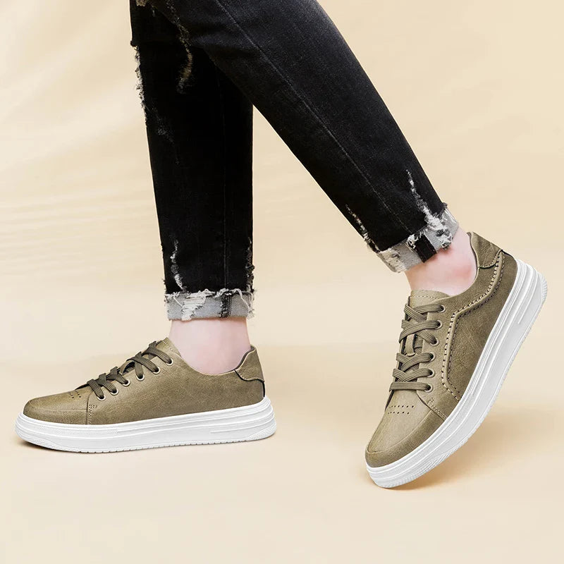 Sapatos de couro para homem